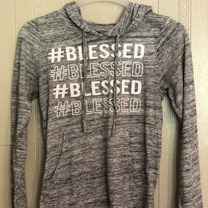 #Blessed hoodie. Size M